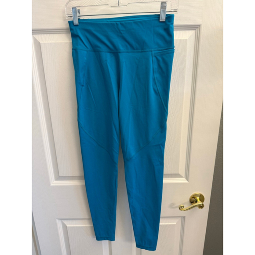 Sweaty Betty Power Full Length leggings teal/wave Size 6